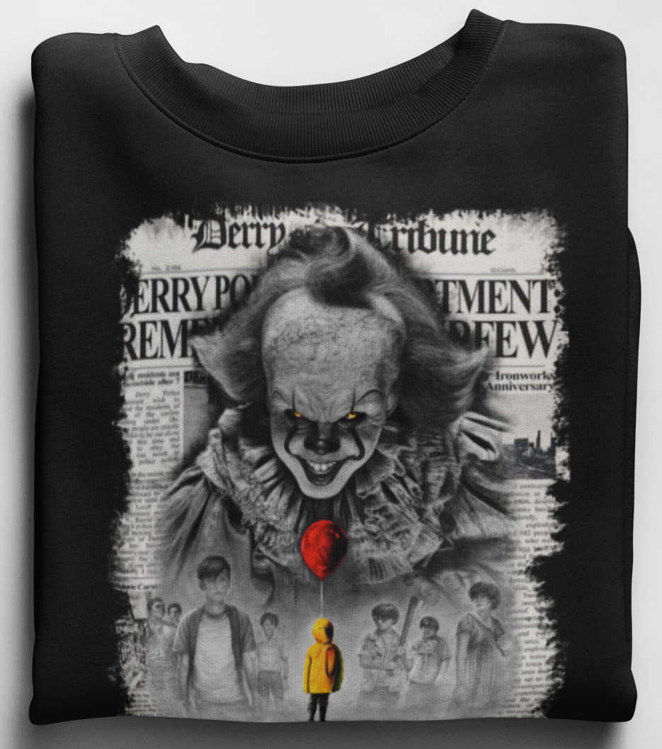 Welcome to Derry Pennywise Halloween Crewneck