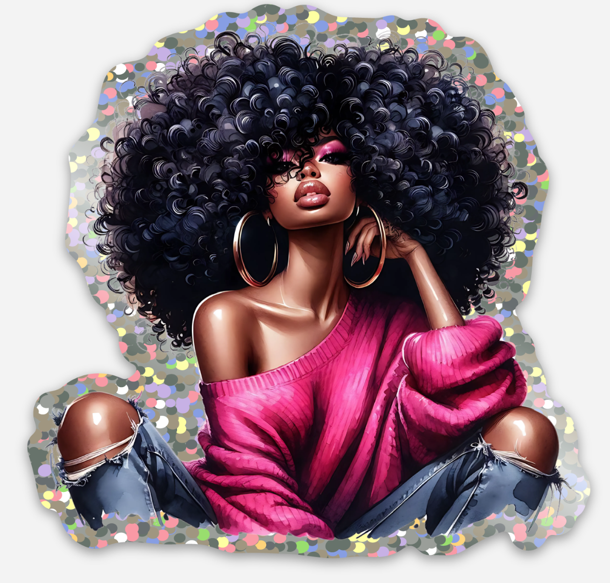 Sticker 2 - Fitted To A Tee