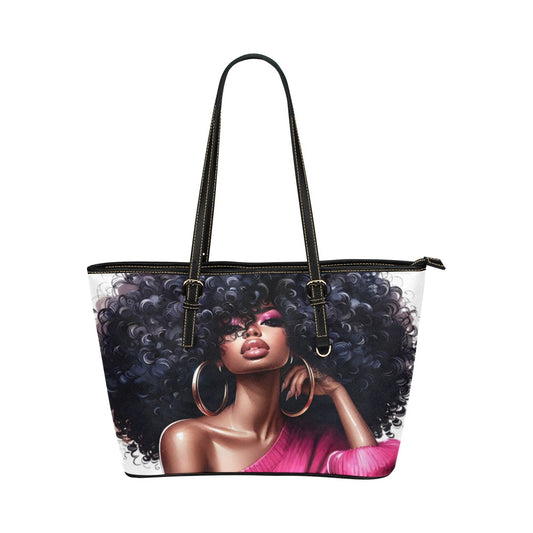 Pretty in Pink Smooth Large Tote