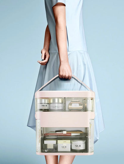 Emerson Beauty Storage in Pink